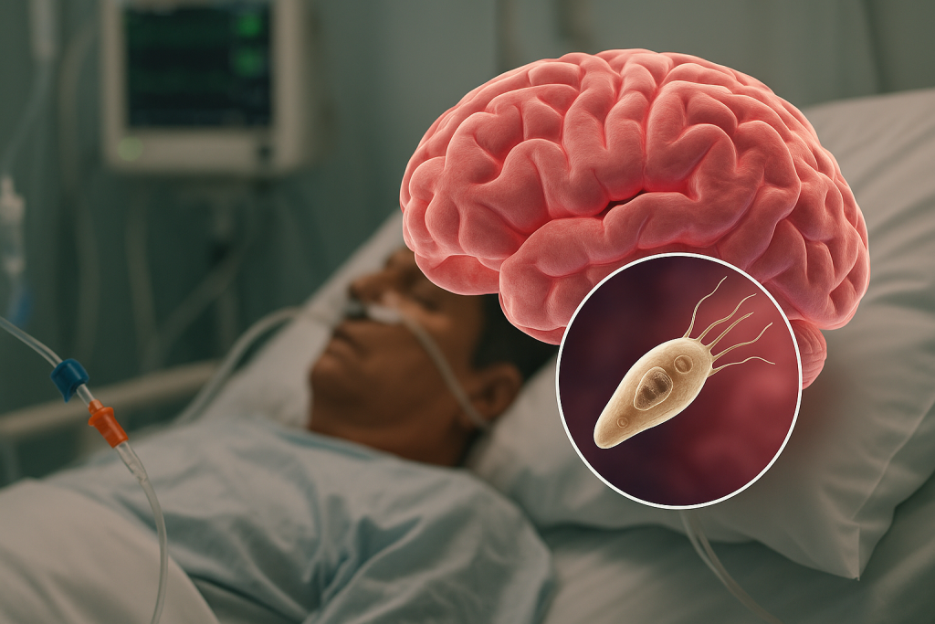 After Lake Weekend a Missouri Resident Battles a Brain Eating Infection